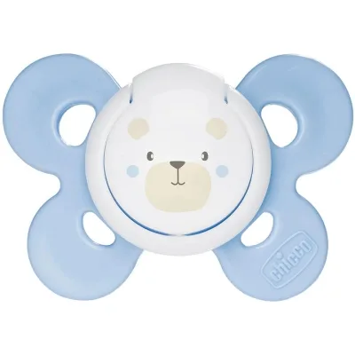 Пустушка Chicco Physio Comfort силіконова від 2 до 6 місяців 1шт. (блакитна) (74911.21.00)