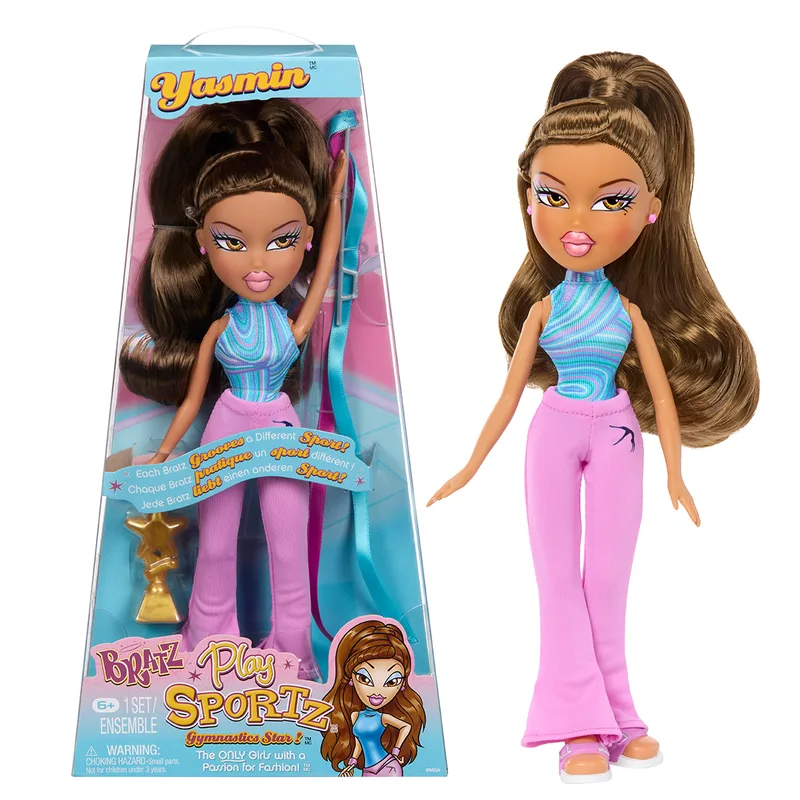 Ігровий набір BRATZ серії "Play Sportz" – ГІМНАСТКА ЯСМІН (з акс.)