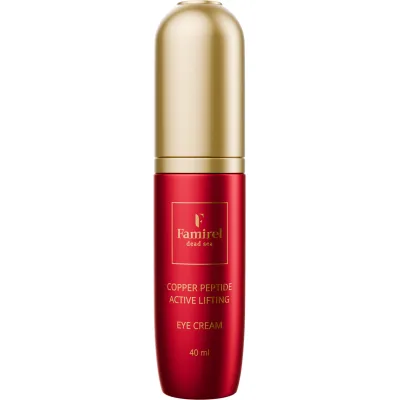 Крем для шкіри навколо очей Famirel Copper Peptide Active Lifting Eye Cream Ліфтинг-актив з пептидами 40 мл (7290114085267)