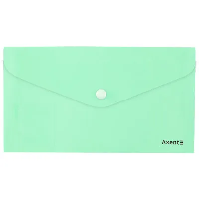 Папка - конверт Axent DL 180мкм Pastelini Неом'ята (1414-09-A)