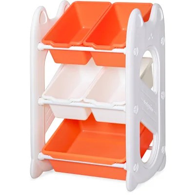 Дитячий стелаж Mealux Coral Mini Orange (KD-E021 Orange)