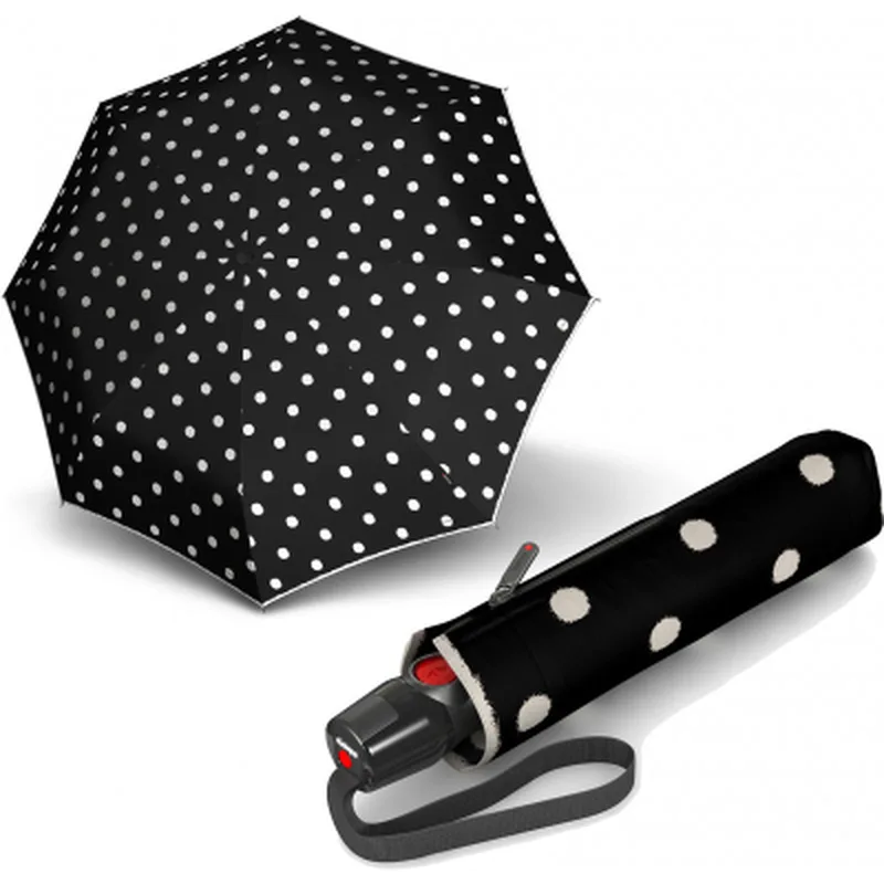 Парасоля Knirps T.200 Dot Art Black (Kn95-3201-4901)