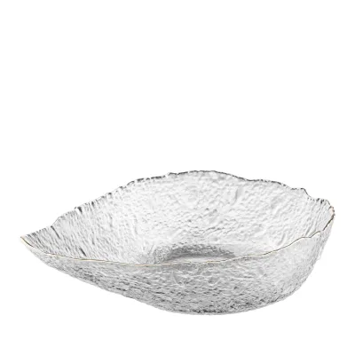 Салатник ARDESTO Leaf 21.5см, скло, прозорий (AR5009)