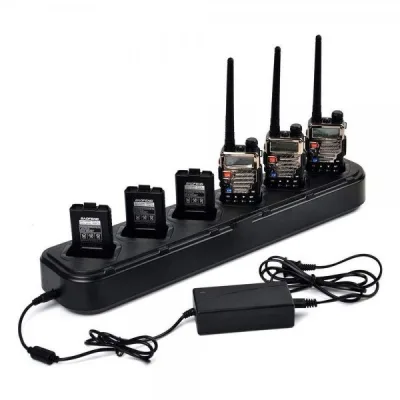 Зарядний пристрій Baofeng для 6 рацій Baofeng UV-5R (BL-5X6 + 6 АКБ BL-5) (ГРР00000209)