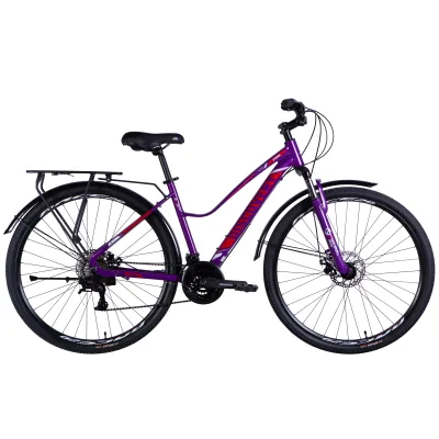 Велосипед Discovery 28" SYMBOL WOMAN DD рама-17,5" AL 2025 фіолетовий (OPS-DIS-28-001)