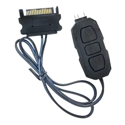 Модуль управління підсвічуванням Zezzio Контролер керування Zezzio ARGB 3-Pin 5V/SATA (Zezzio ARGB controller Sata) (Zezzio ARGB 3-Pin 5V/SATA)