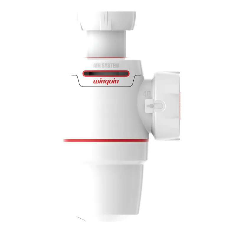 Сифон для кухонної мийки Neo Air 1½"ר40мм WIRQUIN (9542331)