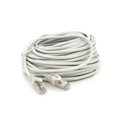 Патч-корд 25м FTP cat.5e, CU, RJ45, grey Merlion (PCM-CU-5E/25G)