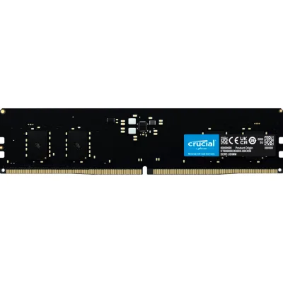 Модуль пам'яті для комп'ютера DDR5 32GB 5600 MHz Micron (CT32G56C46U5T)