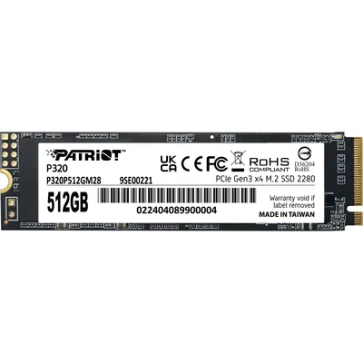 Накопичувач SSD M.2 2280 512GB Patriot (P320P512GM28)