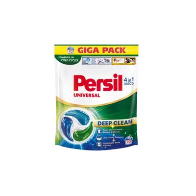 Капсули для прання Persil 4in1 Discs Universal Deep Clean 70 шт. (9000101846270)