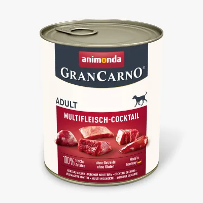 Консерви для собак Animonda GranCarno Adult Multi Meat Cocktail 800 г (4017721827393)