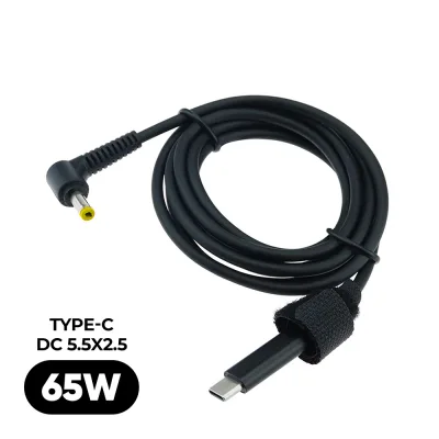 Кабель живлення USB-C to DC 5.5x2.5mm 18.5-20V 1.0m Armorstandart (ARM79417)