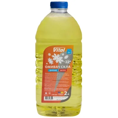 Омивач автомобільний VITOL -22 Цитрус 2л (VTW- 2024)