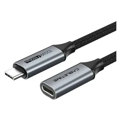 Дата кабель USB-C M/F 0.5m 5Gbps 60W 4K60Hz Cabletime (CA913664)