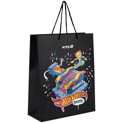 Подарунковий пакет Kite Hot Wheels, 26х32 см (HW25-266)