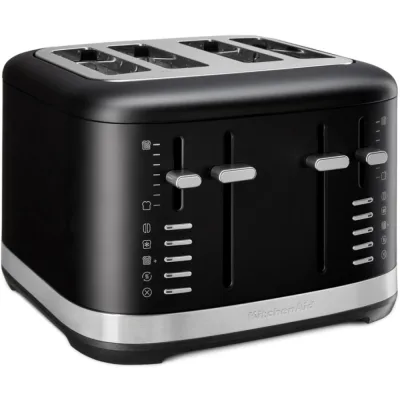 Тостер KitchenAid 5KMT4109EBM матовий чорний (5KMT4109EBM)