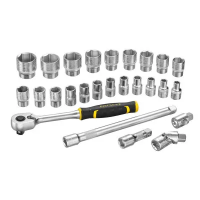 Набір торцевих головок Stanley FatMax Maxi Drive торцевих 1/2", шестигранних, 26 шт., кейс (FMMT98103-1)