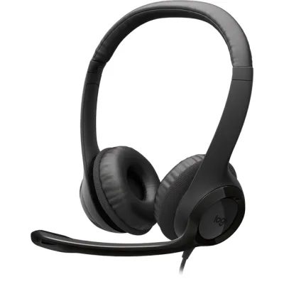 Навушники Logitech H390 USB-C Midnight Black (981-001576)