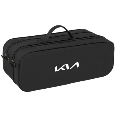 Сумка-органайзер Poputchik в багажник KIA NEW LOGO чорна (03-149-2Д)