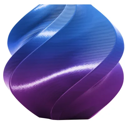 Пластик для 3D-принтера Bambu Lab PLA Silk Multi-Color 1,75mm 1kg Aurora Purple (A05-M4-1.75-1000-SPL)