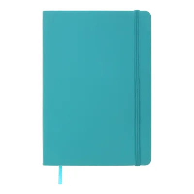 Книга записна Buromax TOUCH ME А5 96 аркушів лінія, бірюзовий (BM.295202-35)