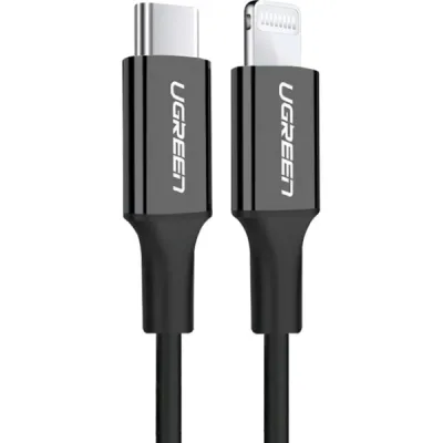Дата кабель USB-C to Lightning 2.0m 3A US171 black Ugreen (60752)