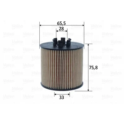 Фільтр масляний Valeo 586598