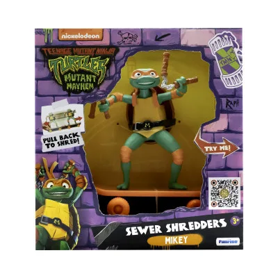 Ігровий набір Funrise TMNT Черепашки-ніндзя класичні Майстри бойових мистецтв Мікеланджело movie star 2023 (71058)