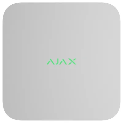 Відеореєстратор Ajax NVR DC (8ch) White