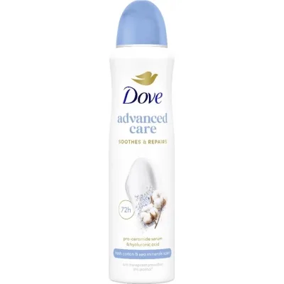 Антиперспірант Dove Advanced Care Fresh Cotton & Sea Minerals 150 мл (8720181811531)