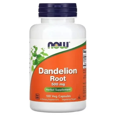 Вітамінно-мінеральний комплекс Now Foods Кульбаба, екстракт кореня, 500 мг, Dandelion Root, 100 вегетаріан. (NF4645)