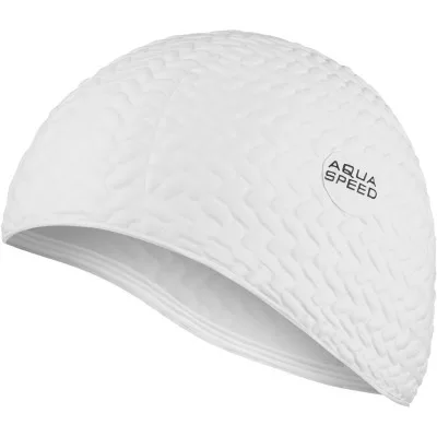 Шапка для плавання Aqua Speed Bombastic Tic-Tac 5717 117-05 білий Жін OSFM (5908217657176)
