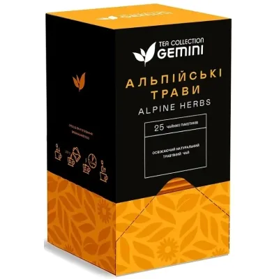 Чай Gemini Альпійські трави 25х2 г (gm.02660)