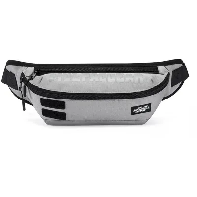 Сумка-бананка Optima сіра (KB-1376-E-grey)