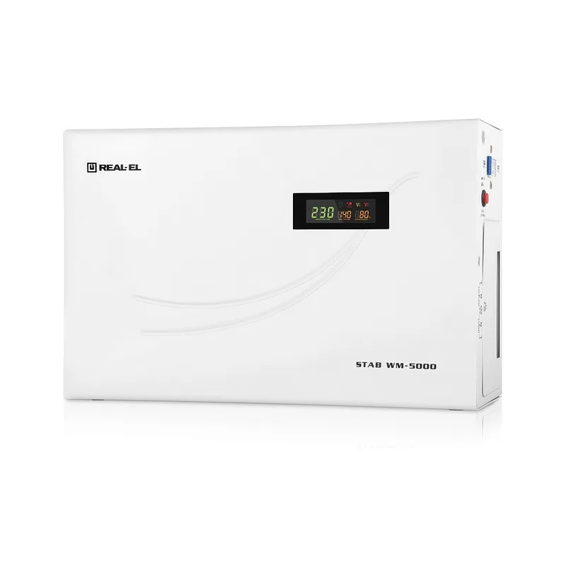 Стабілізатор напруги REAL-EL STAB WM-5000 (EL122400014)