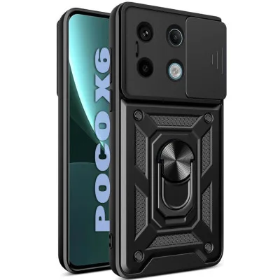 Чохол до мобільного телефона BeCover Military Poco X6 Black (711006)