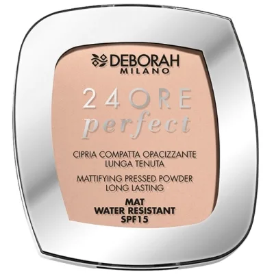 Пудра для обличчя Deborah 24Ore Perfect SPF15 03 - Rose (8009518332278)