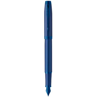 Ручка пір'яна Parker IM 17 Professionals Monochrome Blue  FP F (28 111)