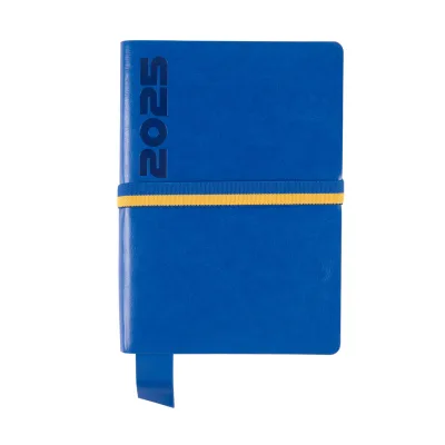 Тижневик Leo planner датований 2025 Identico 12x20 см синій (252512)