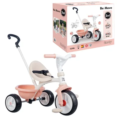 Дитячий велосипед Smoby Бі Муві. 2 в 1 Рожева перлина (7600740339)