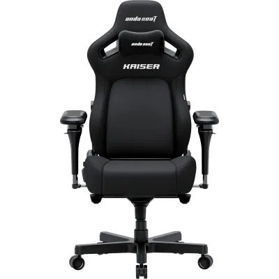 Крісло ігрове Anda Seat Kaiser 4 V2 PVC Size XL Black (AD12YDDC-XLL-20-B-PV/C-03)