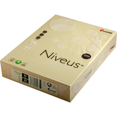 Папір Mondi Niveus COLOR Pastel Yellow A4, 80g, 500sh (A4.80.NVP.YE23.500)