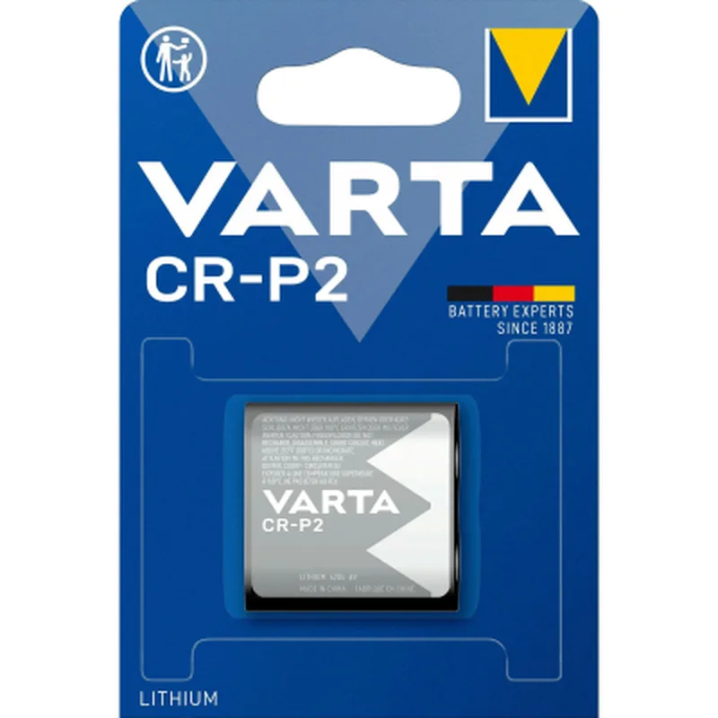 Батарейка Varta PHOTO CR P2 LITHIUM (06204301401)
