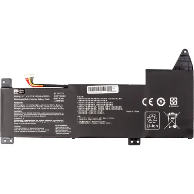 Акумулятор до ноутбука ASUS VivoBook 15 K570ZD (B31N1723) 11.4V 4150mAh PowerPlant (NB432066)