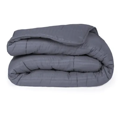 Ковдра MirSon зимова Шовкова Супер Тепла №9003 Eco Light Gray 155x215 см (2200005993491)