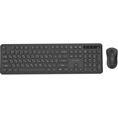 Комплект Gembird Slim Pro Business Wireless Black (KBS-WPS-01-CYRL)