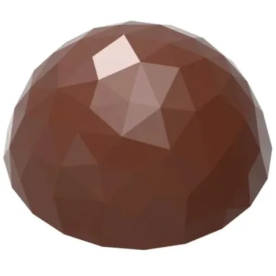 Форма для шоколаду Chocolate World Сфера з гранями 3х8 шт 8,5 г (12024 CW)