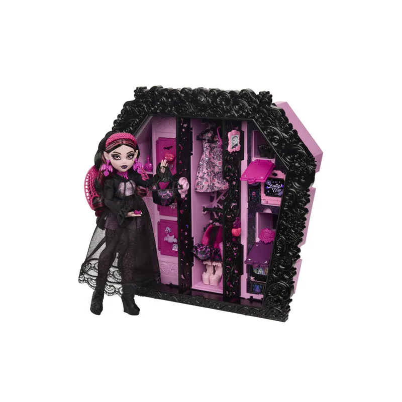 Лялька Monster High Набір з лялькою Дракулора "Шафа жахо-образів" (JMG63)