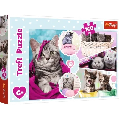 Пазл Trefl Милі кошенята 160 елементів (5900511153712)